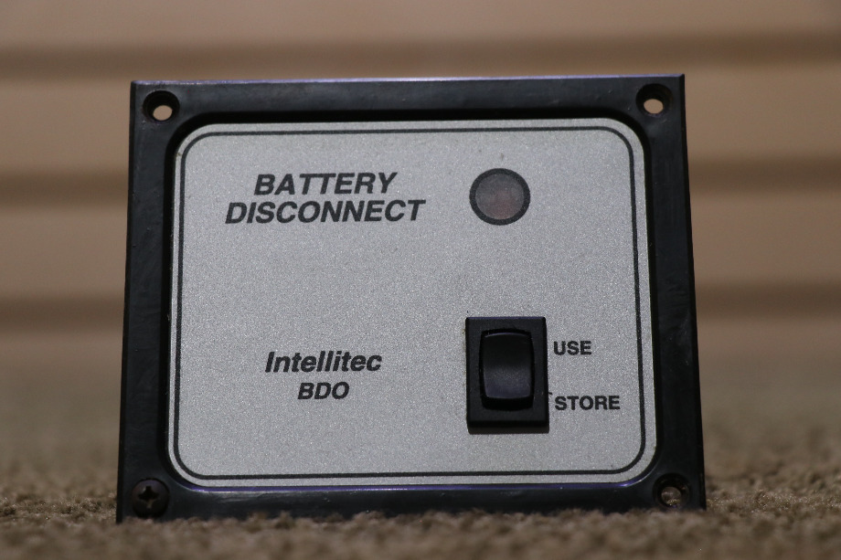 USED 01-00066-00 INTELLITEC BATTERY DISCONNECT BD0 SWITCH PANEL RV PARTS FOR SALE RV Components 