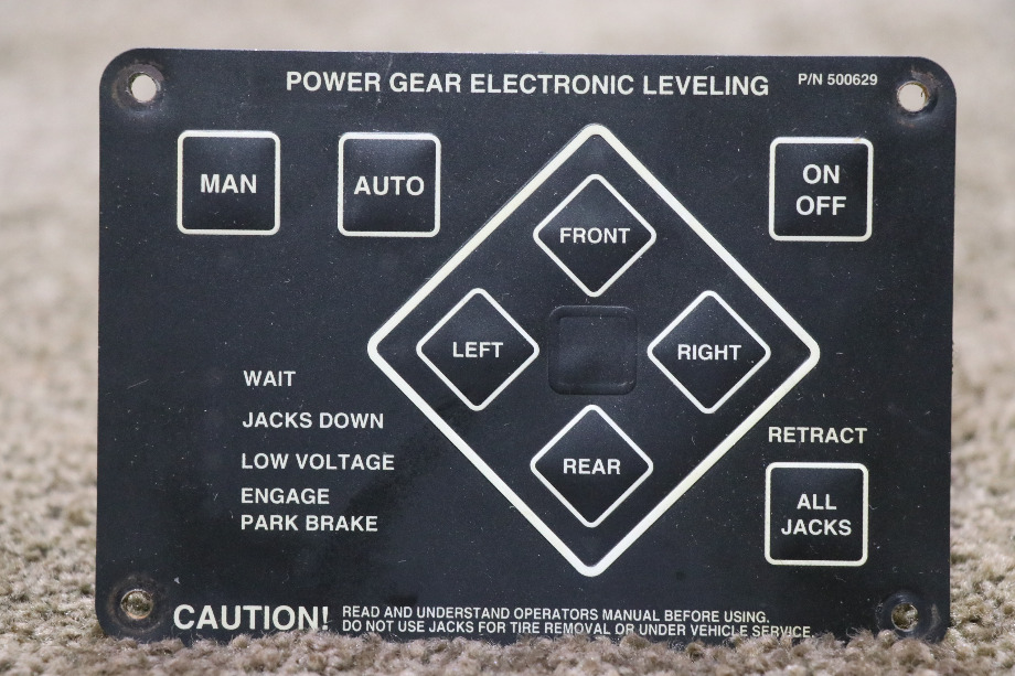 USED RV/MOTORHOME POWER GEAR ELECTRONIC LEVELING TOUCH PAD 500629 FOR SALE RV Components 
