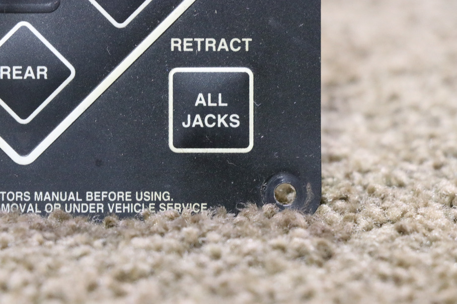 USED RV/MOTORHOME POWER GEAR ELECTRONIC LEVELING TOUCH PAD 500629 FOR SALE RV Components 