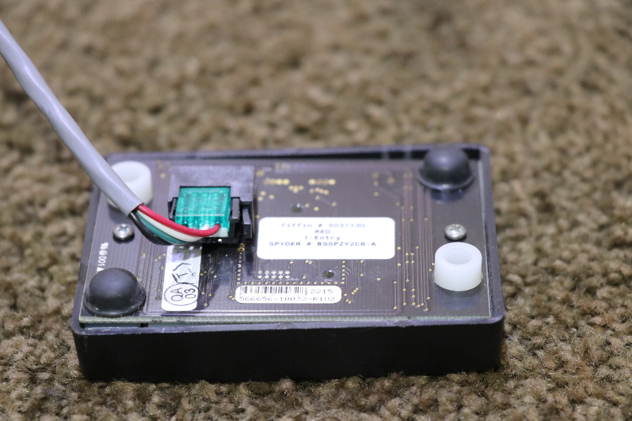USED RV/MOTORHOME SPYDER CONTROLS SWITCH PANELS 5037129 / 5037130 FOR SALE RV Components 