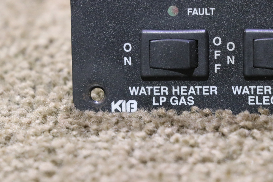 USED F91-0600 KIB BATTERY AND WATER SWITCH PANEL RV PARTS FOR SALE RV Components 