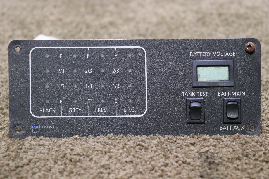 USED RV/MOTORHOME TOUCH SENSOR TANK MONITOR PANEL C07-0450 FOR SALE RV Components 