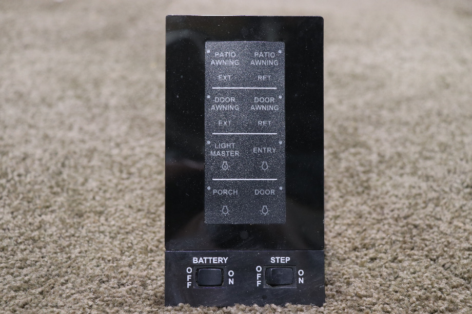 USED SPYDER CONTROLS 5060553 SWITCH PANEL MOTORHOME PARTS FOR SALE RV Components 