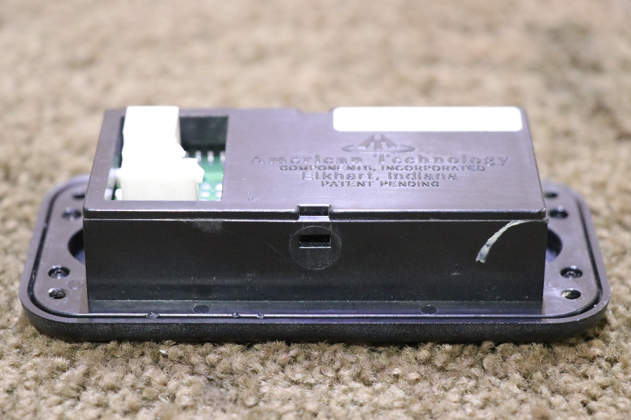 USED RV AP-SUB-017 AMERICAN TECHNOLOGY TEMPERATURE & COMPASS DISPLAY PANEL FOR SALE RV Components 