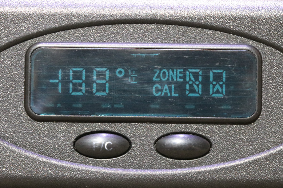 USED MOTORHOME AMERICAN TECHNOLOGY AP-SUB-017 TEMPERATURE & COMPLASS DISPLAY PANEL FOR SALE RV Components 