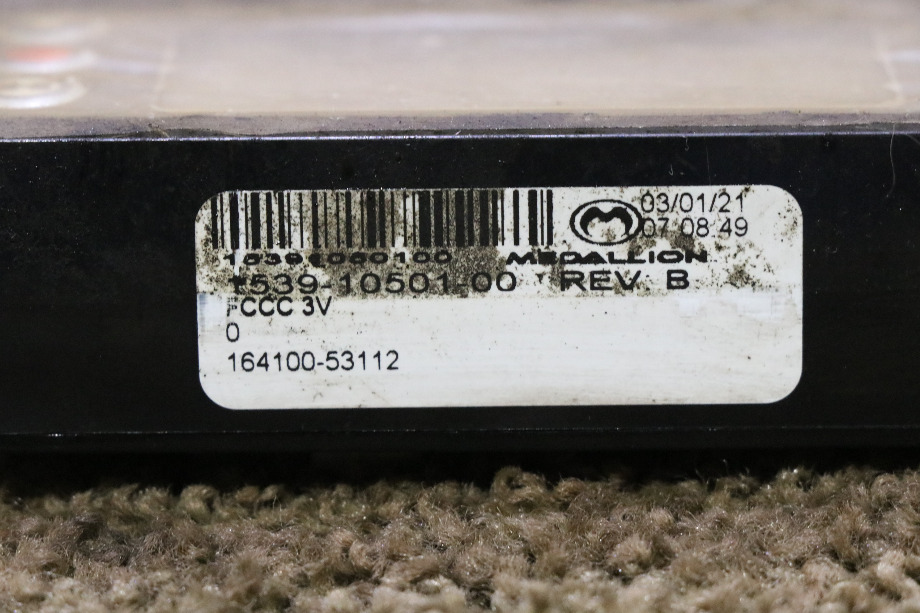 USED RV/MOTORHOME MEDALLION DASH DISPLAY PANEL 1539-10501-00 FOR SALE RV Components 