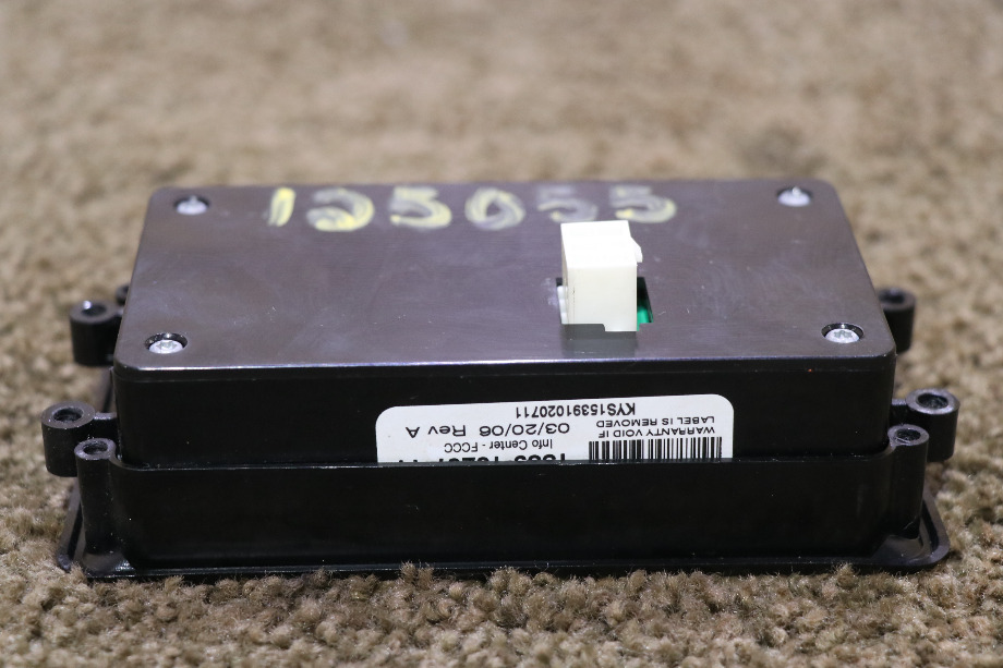 USED MEDALLION 1539-10207-01 DASH DISPLAY PANEL MOTORHOME PARTS FOR SALE RV Components 