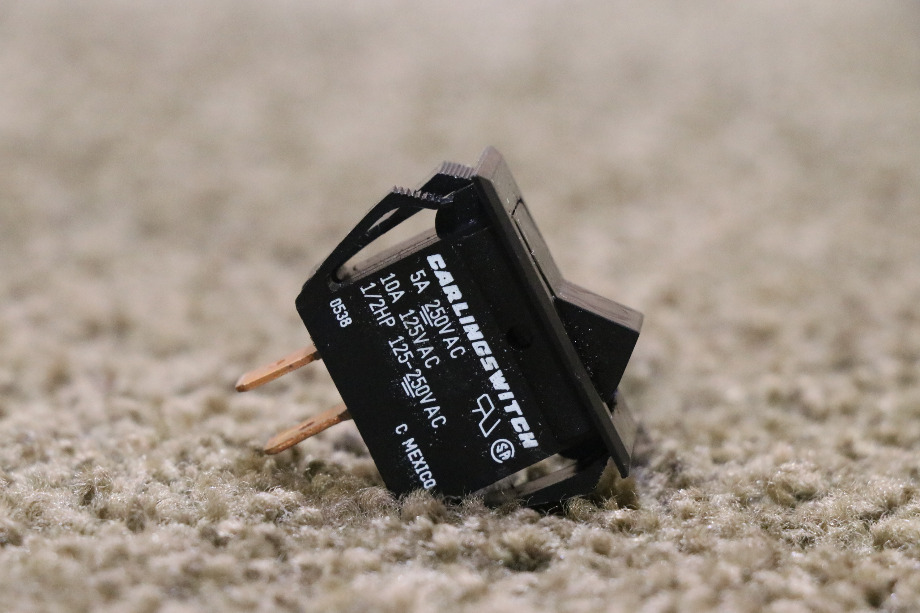 USED MOTORHOME BLACK DASH SWITCH FOR SALE RV Components 