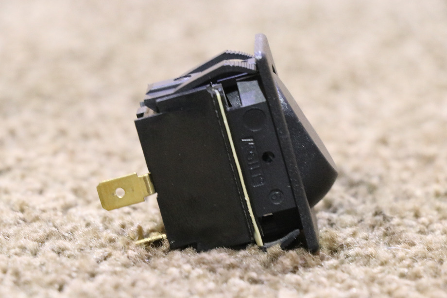 USED RV 0852-0113 BLACK ROCKER SWITCH FOR SALE RV Components 