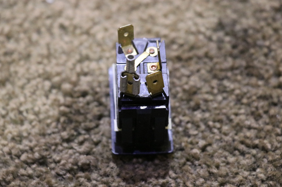 USED MOTORHOME BLACK 0852-0193 ROCKER SWITCH FOR SALE RV Components 