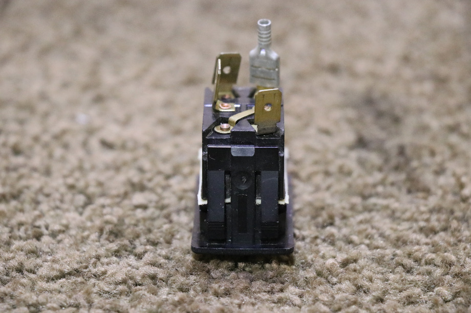 USED MOTORHOME BLACK 0852-0193 ROCKER SWITCH FOR SALE RV Components 