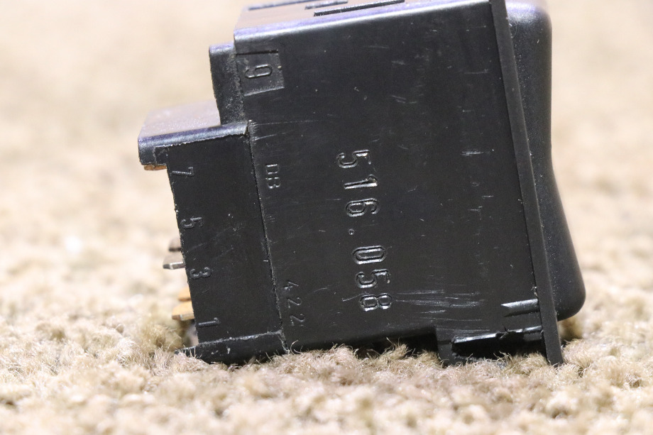 USED PDLS UP / PDLS DOWN 516.058 DASH SWITCH MOTORHOME PARTS FOR SALE RV Components 