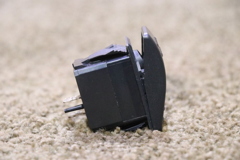 USED RV/MOTORHOME BLACK ROCKER SWITCH FOR SALE RV Components 