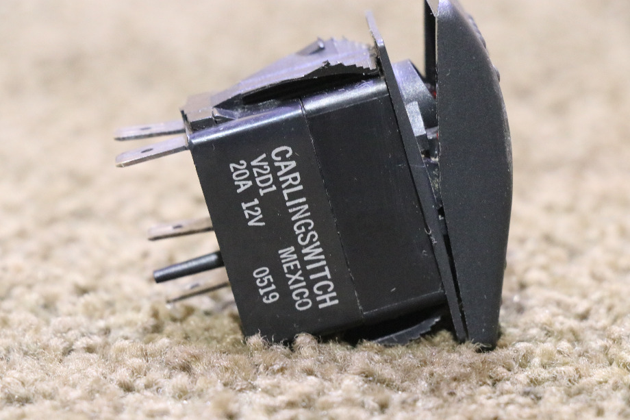 USED RV V2D1 AUX POWER DASH SWITCH FOR SALE RV Components 