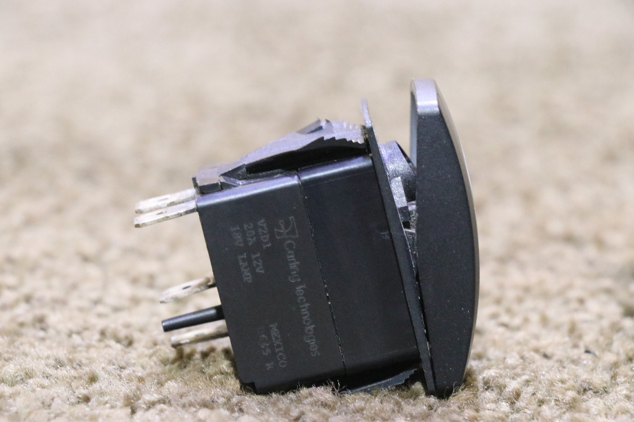 USED MOTORHOME UP / DOWN EXT TV V2D1 DASH SWITCH FOR SALE RV Components 