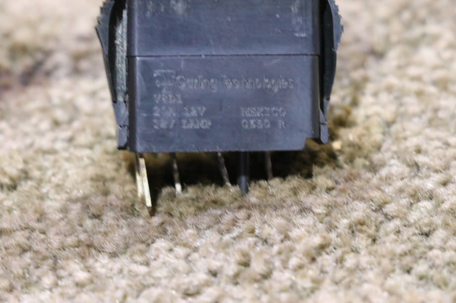 USED RV/MOTORHOME UP / DOWN EXT TV DASH SWITCH V8D1 FOR SALE RV Components 