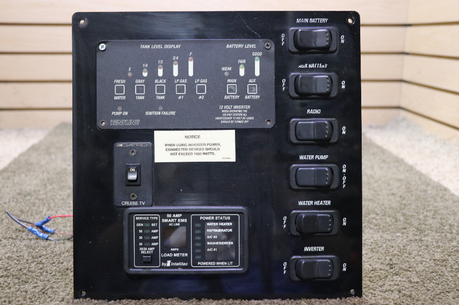 USED RV L9292 MONITOR AND SWITCH PANEL FOR SALE RV Components 