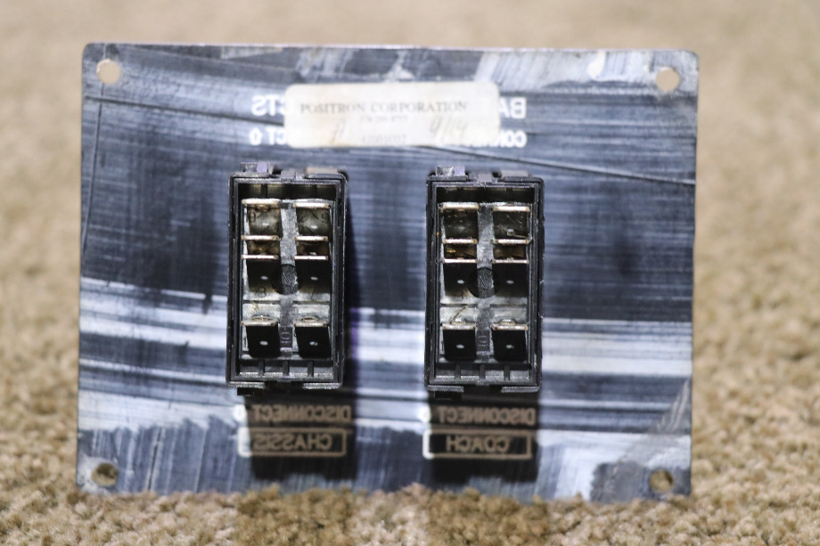 USED BATTERY DISCONNECT SWITCH PANEL RV/MOTORHOME PARTS FOR SALE RV Components 