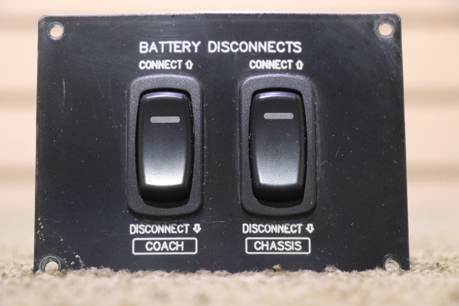 USED BATTERY DISCONNECT SWITCH PANEL RV/MOTORHOME PARTS FOR SALE RV Components 