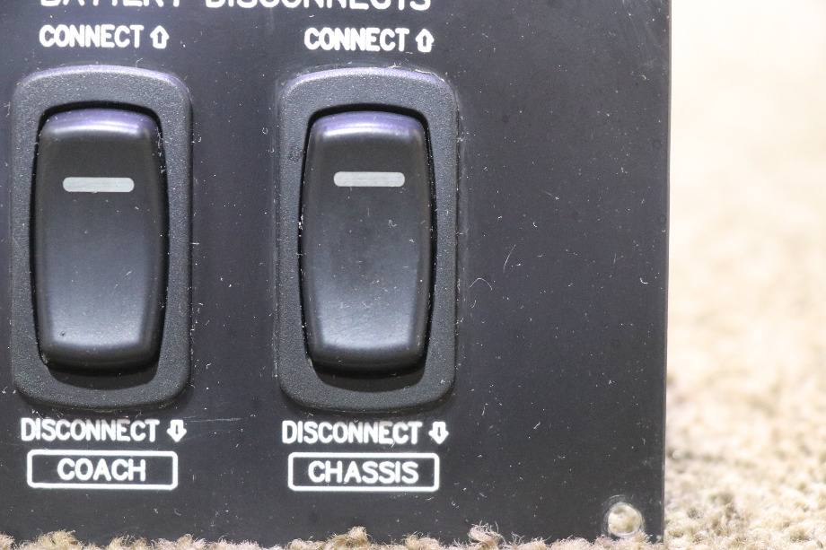 USED BATTERY DISCONNECT SWITCH PANEL RV/MOTORHOME PARTS FOR SALE RV Components 