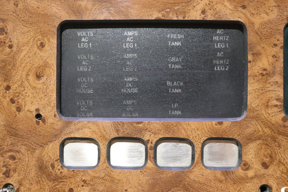 USED MOTORHOME BEAVER CMP-20 COACH MONITOR PANEL FOR SALE RV Components 