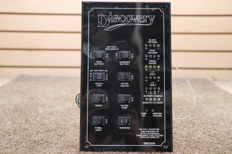 USED RV LA1025 VENTLINE DISCOVERY MONITOR PANEL FOR SALE RV Components 