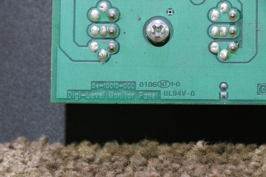 USED MOTORHOME DIGI LEVEL MONITOR PANEL FOR SALE RV Components 