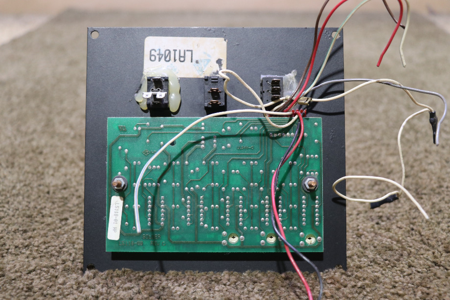USED RV/MOTORHOME TANK MONITOR PANEL LA1049 FOR SALE RV Components 