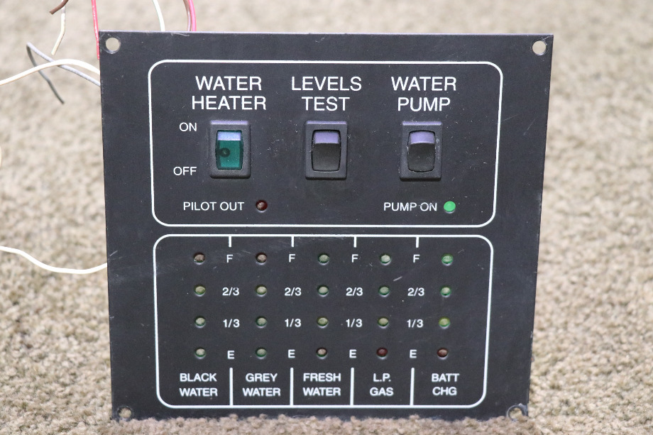 USED RV/MOTORHOME TANK MONITOR PANEL LA1049 FOR SALE RV Components 