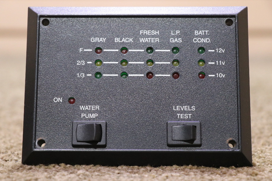 USED TANK MONITOR PANEL RV PARTS FOR SALE RV Components 