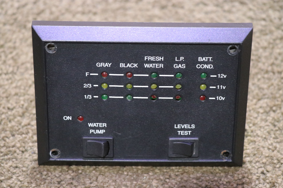 USED TANK MONITOR PANEL RV PARTS FOR SALE RV Components 