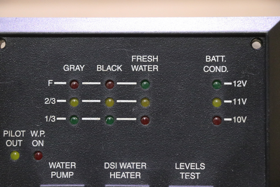 USED L9251 TANK MONITOR PANEL MOTORHOME PARTS FOR SALE RV Components 