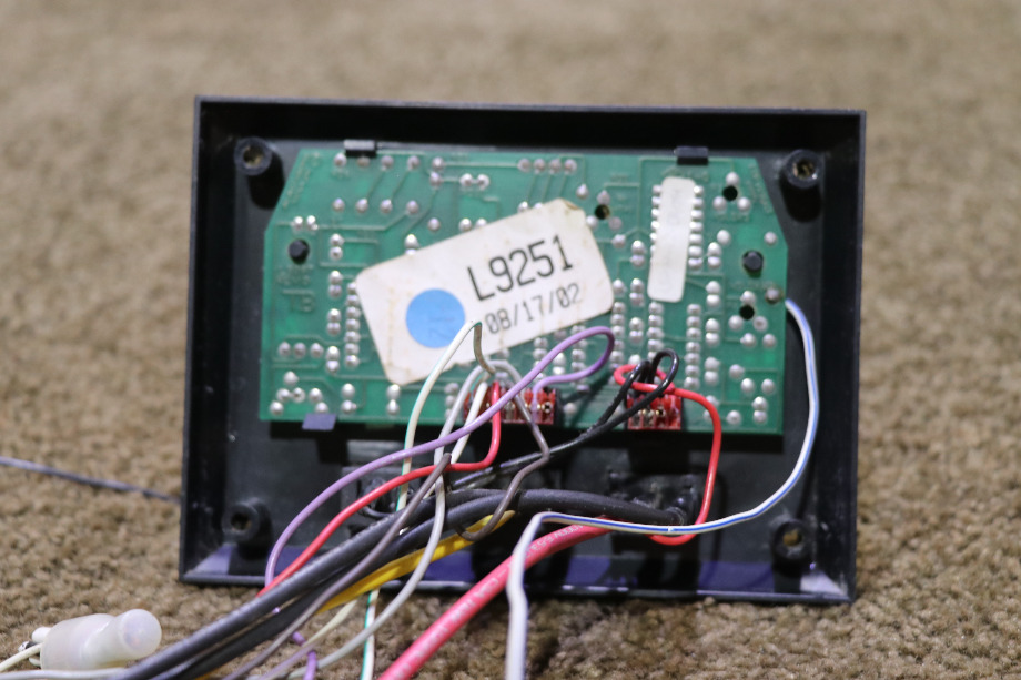 USED TANK MONITOR PANEL L9251 RV/MOTORHOME PARTS FOR SALE RV Components 