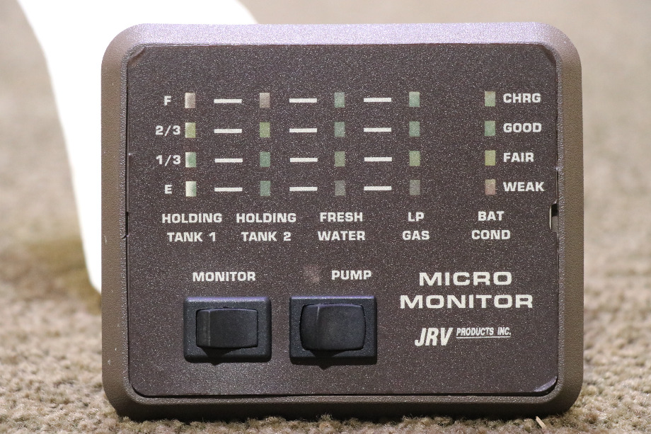 USED MOTORHOME JRV MICRO MONITOR PANEL FOR SALE RV Components 