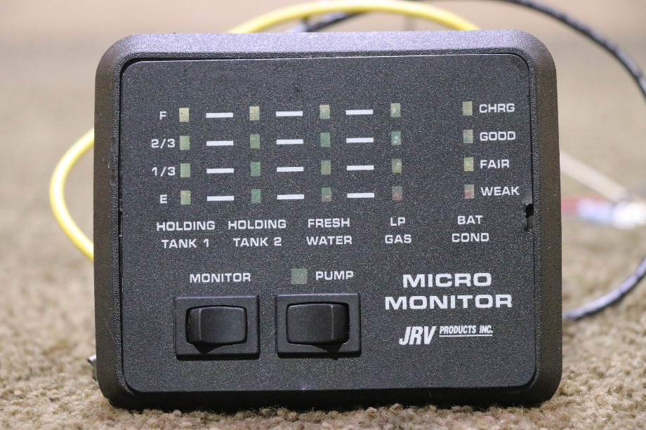 USED RV/MOTORHOME JRV MICRO MONITOR PANEL FOR SALE RV Components 