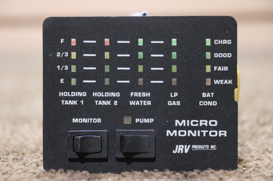 USED A7752BL JRV MICRO MONITOR PANEL RV PARTS FOR SALE RV Components 