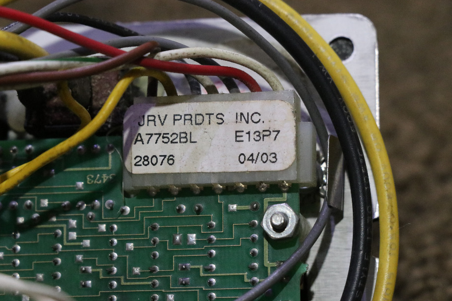 USED A7752BL JRV MICRO MONITOR PANEL RV PARTS FOR SALE RV Components 