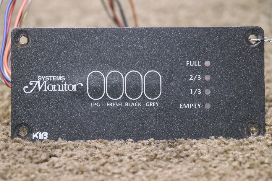 USED RV KIB SYSTEMS MONITOR PANEL FOR SALE RV Components 