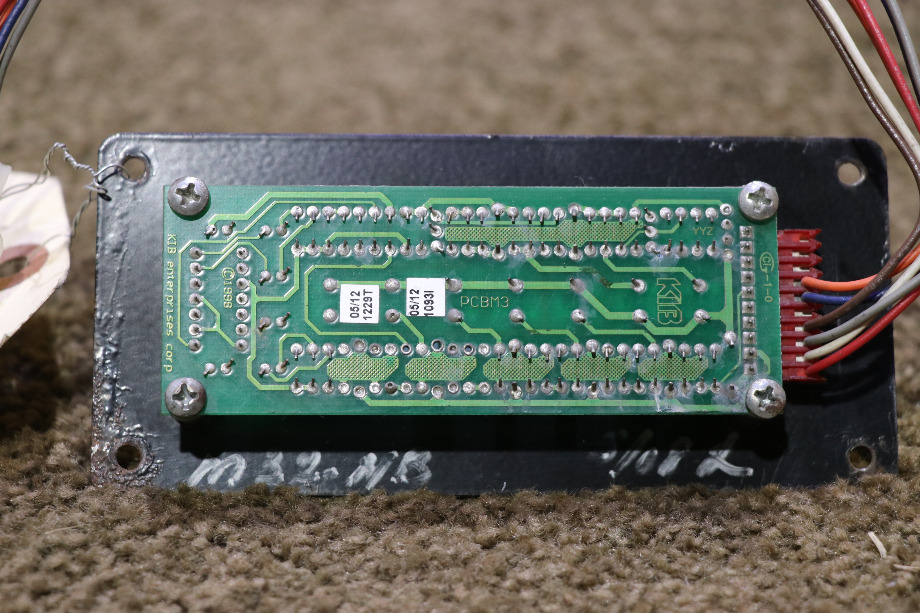 USED RV KIB SYSTEMS MONITOR PANEL FOR SALE RV Components 