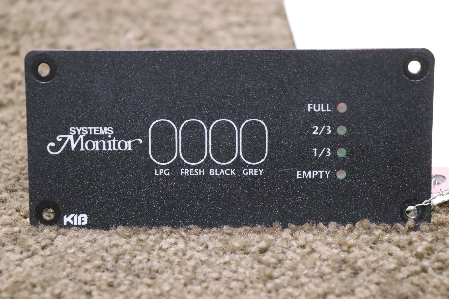 USED MOTORHOME KIB SYSTEMS MONITOR PANEL FOR SALE RV Components 