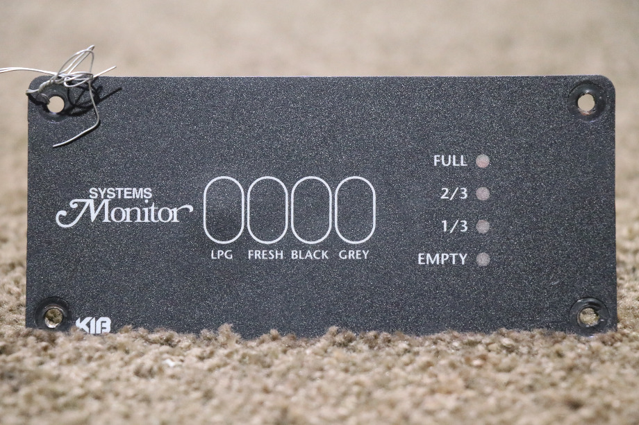 USED KIB SYSTEMS MONITOR PANEL RV PARTS FOR SALE RV Components 