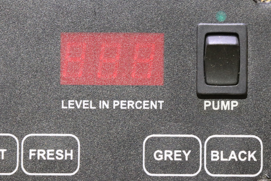 USED SEELEVEL II TANK MONITOR PANEL MOTORHOME PARTS FOR SALE RV Components 
