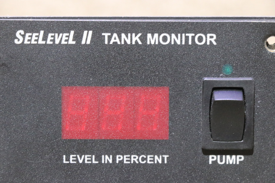 USED SEELEVEL II TANK MONITOR PANEL RV/MOTORHOME PARTS FOR SALE RV Components 