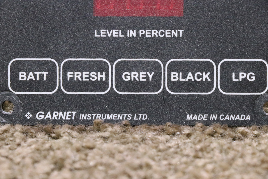 USED RV SEELEVEL II TANK MONITOR PANEL FOR SALE RV Components 