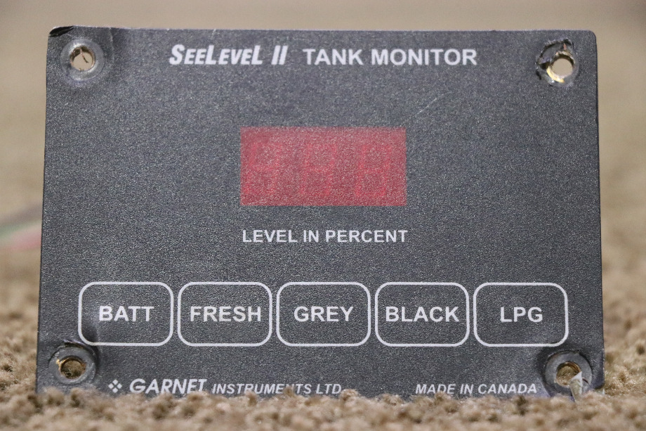 USED RV/MOTORHOME SEELEVEL II TANK MONITOR PANELS FOR SALE RV Components 