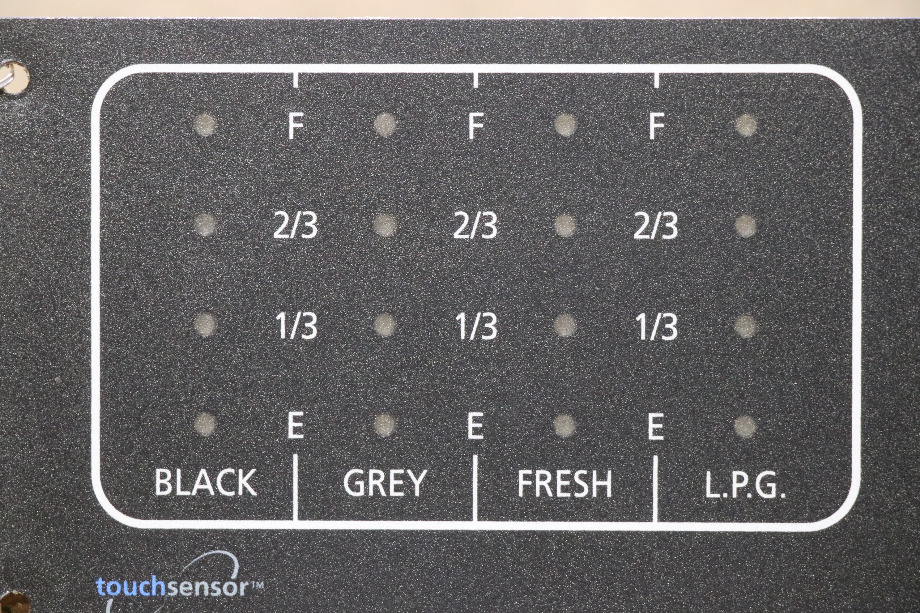 USED TOUCH SENSOR C07-0450 TANK MONITOR PANEL MOTORHOME PARTS FOR SALE RV Components 