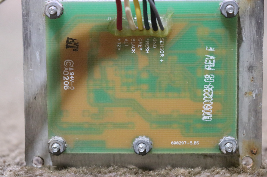 USED TOUCH SENSOR SENSA TANK II MONITOR PANEL RV/MOTORHOME PARTS FOR SALE RV Components 