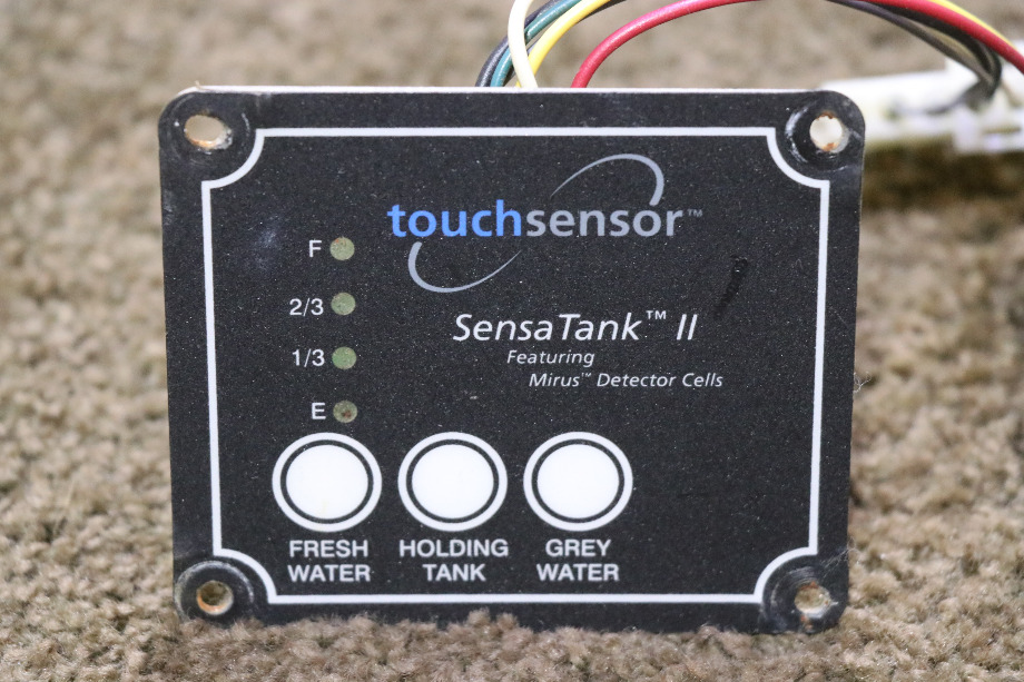 USED TOUCH SENSOR SENSA TANK II MONITOR PANEL RV/MOTORHOME PARTS FOR SALE RV Components 