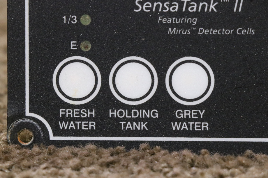 USED TOUCH SENSOR SENSA TANK II MONITOR PANEL RV/MOTORHOME PARTS FOR SALE RV Components 