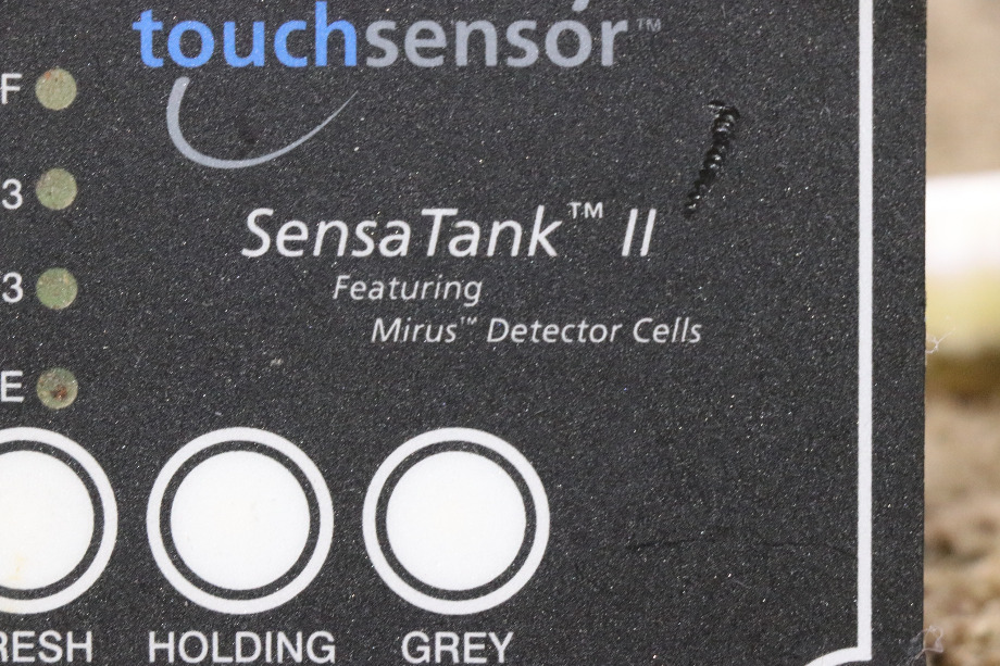 USED TOUCH SENSOR SENSA TANK II MONITOR PANEL RV/MOTORHOME PARTS FOR SALE RV Components 